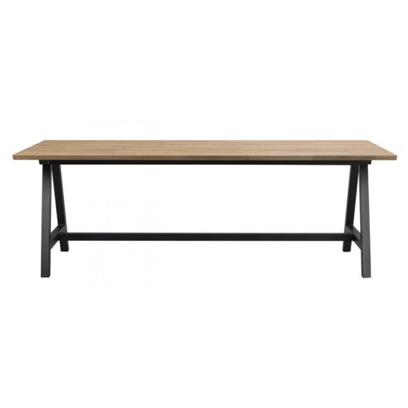 RO Carradale Extending Dining Table A 220x100 Oak/Black